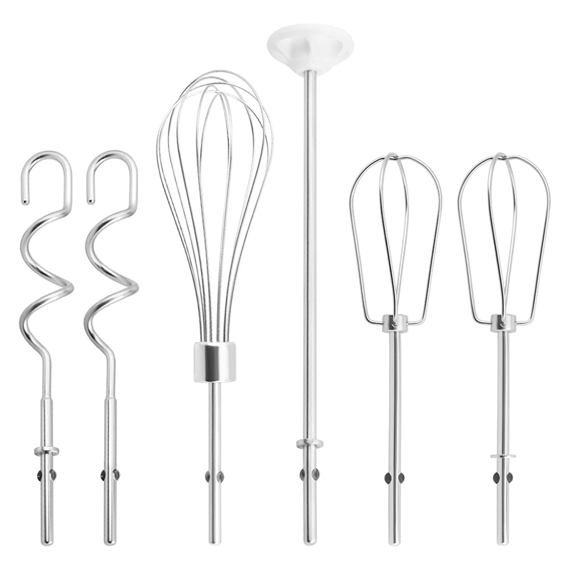 Kitchenaid Mixer Hand Mixer - Hand Mixer สิ่งที่แนบมา Beater,Whisk,Blending Rod และตะขอแป้ง,สแตนเลสสตีลอุปกรณ์เสริมสําหรับ