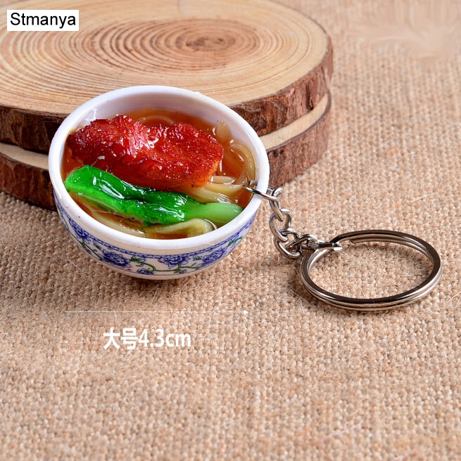 ใหม่จําลองอาหาร Key ก๋วยเตี๋ยว - Dim Sum Basket บทวิจารณ์และราคา