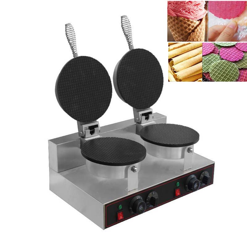 เครื่องทำกรวยไอศกรีมสำหรับใช้ใ - Waffle Cone Maker บทวิจารณ์และราคา