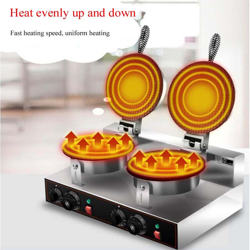 เครื่องทำกรวยไอศกรีมสำหรับใช้ใ - Waffle Cone Maker บทวิจารณ์และราคา