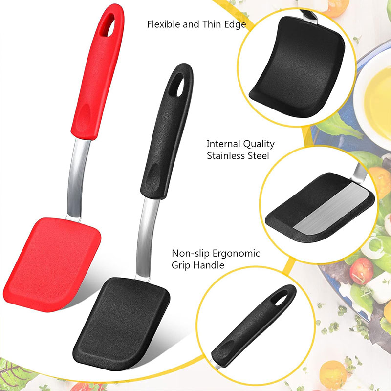ซิลิโคนไม้พายคุกกี้ Turner Non - Okonomiyaki Spatula บทวิจารณ์และราคา