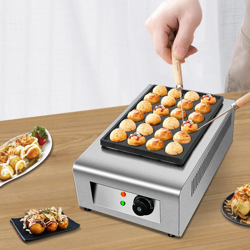 เครื่องทำทาโกะยากิไฟฟ้าขนาดใหญ - Takoyaki Grill Plate บทวิจารณ์และราคา