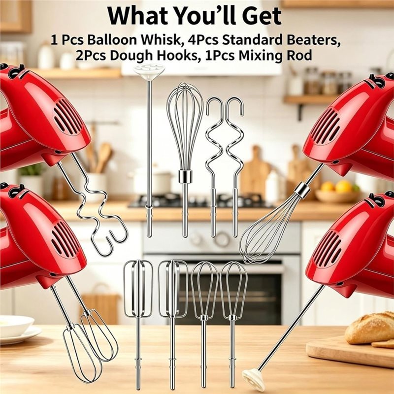 อุปกรณ์เสริมเครื่องผสมอาหาร KE - Kitchenaid Mixer Hand Mixer บทวิจารณ์และราคา
