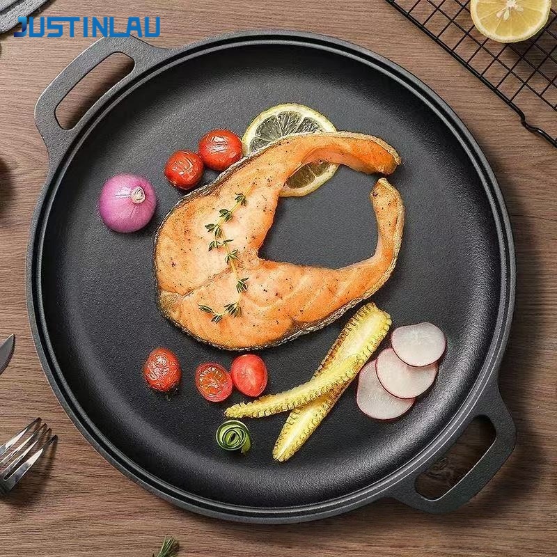 กระทะเหล็กหล่อแบบสองหูยี่ห้อ J - Egg Waffle Pan บทวิจารณ์และราคา