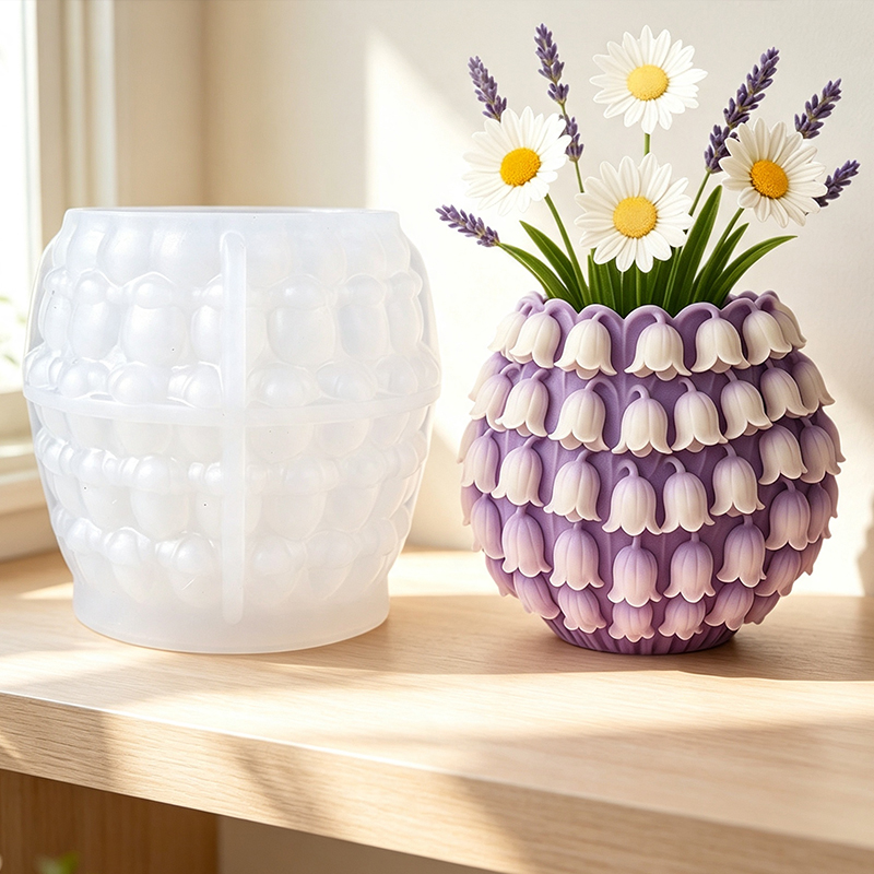 แม่พิมพ์ซิลิโคนรูปแจกันลิลลี่อ - Potsticker Mold บทวิจารณ์และราคา