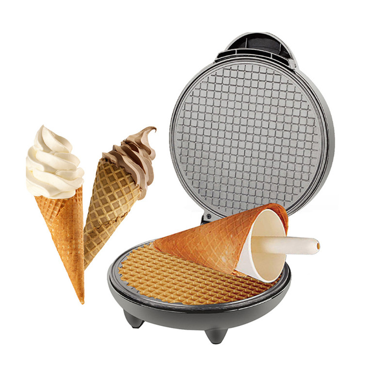 ไฟฟ้าเครื่องทําไข่เครื่องทําวา - Waffle Cone Maker บทวิจารณ์และราคา