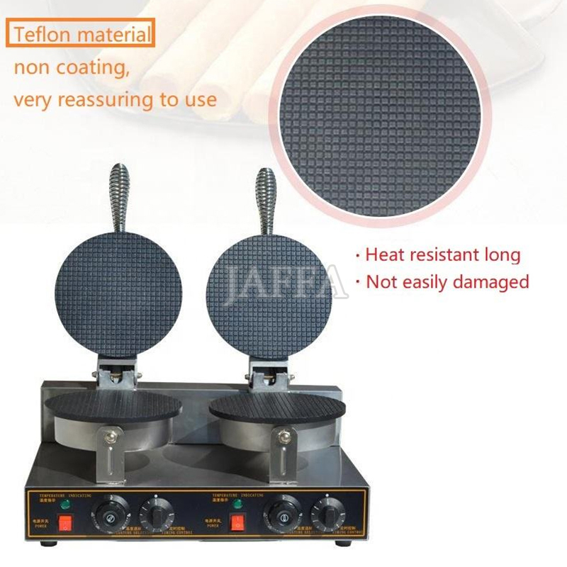 เครื่องทำไอศกรีมโคนสองหัว เครื - Waffle Cone Maker บทวิจารณ์และราคา