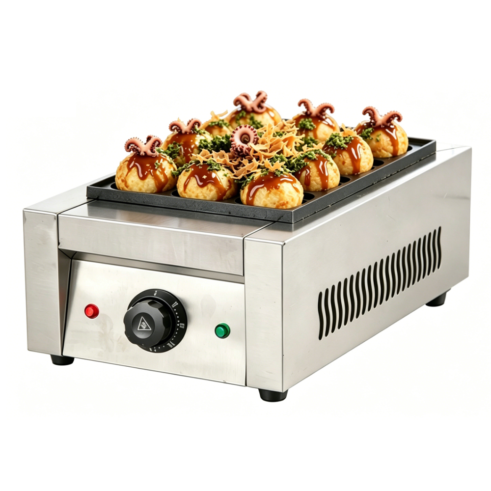 เครื่องทำทาโกะยากิไฟฟ้าแบบสองแ - Takoyaki Grill Plate บทวิจารณ์และราคา