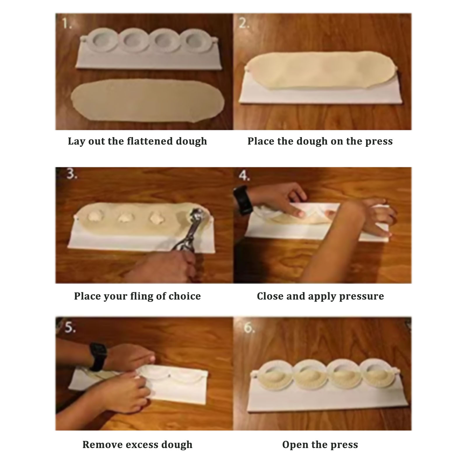 ขนาดใหญ่ DIY Dumpling แม่พิมพ์ - Dumpling Press Set บทวิจารณ์และราคา